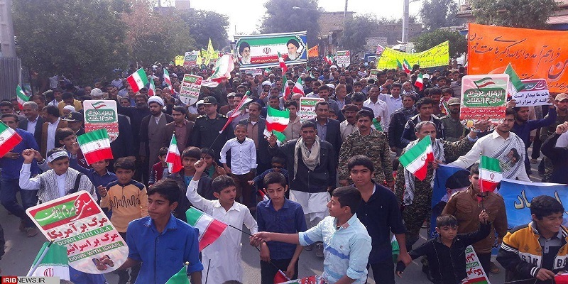 حضور پر شور مردم استان کرمان در راهپیمایی 22 بهمن