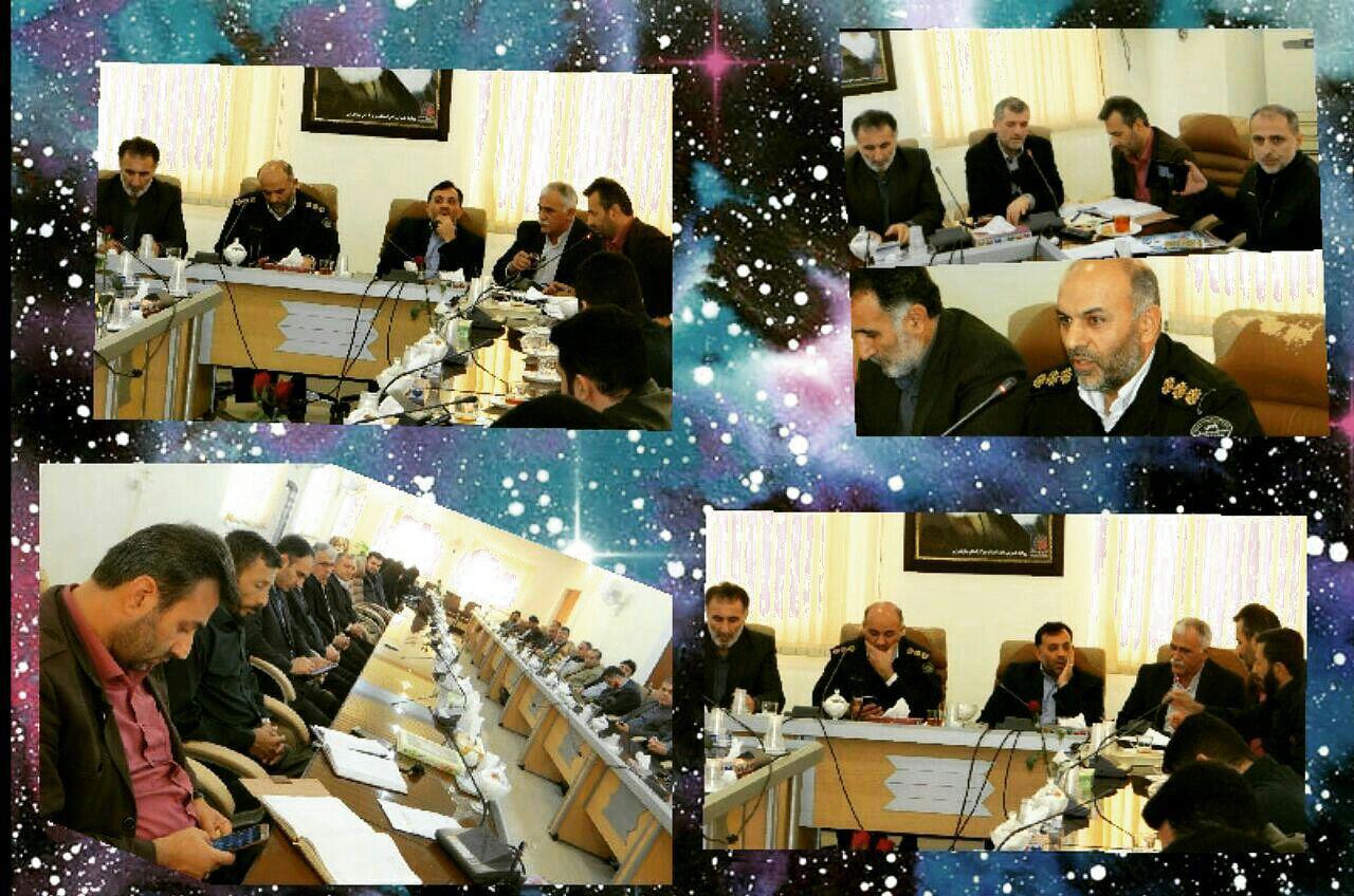 برگزاری جلسه چندمنظوره با حضور فرماندهان ارشد در مازندران