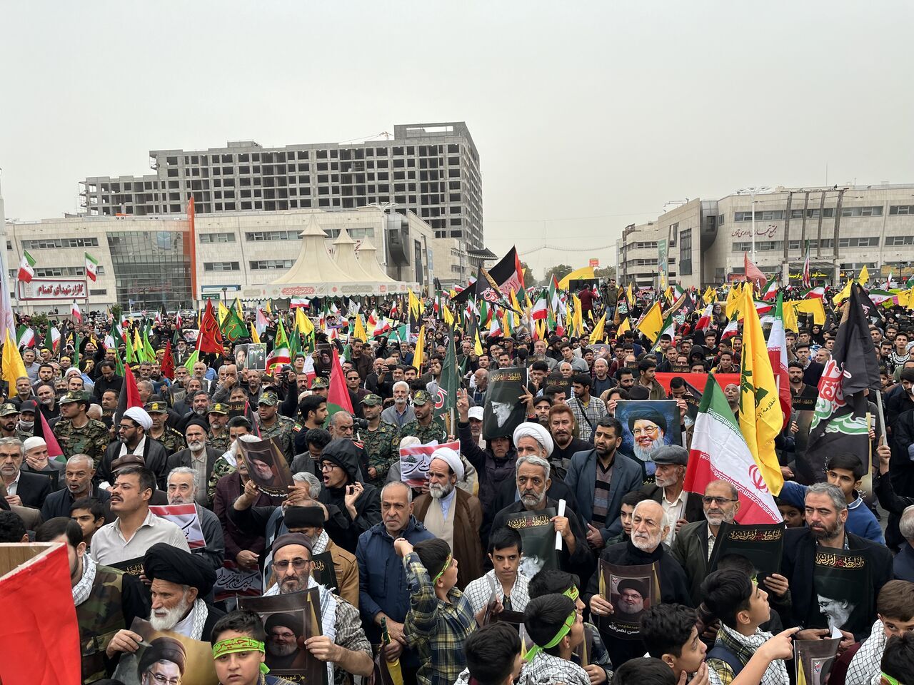 مشهدی&zwnj;ها جنایات رژیم صهیونیستی در فلسطین و لبنان را محکوم کردند