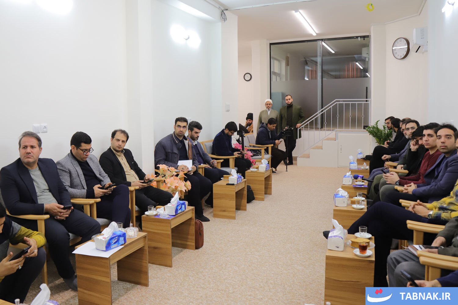 گزارش تصویری /  نشست خبری سالگرد ارتحال آیت الله العظمی گلپایگانی(ره)